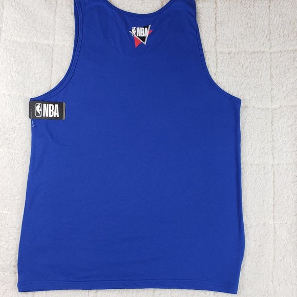 NBA 46 MEN'S T-SHIRT BLUE/RED SIZE LARGE - Picture 4 of 10